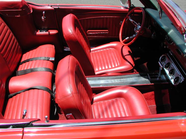 Super Cars 2011 1965 Mustang Interior