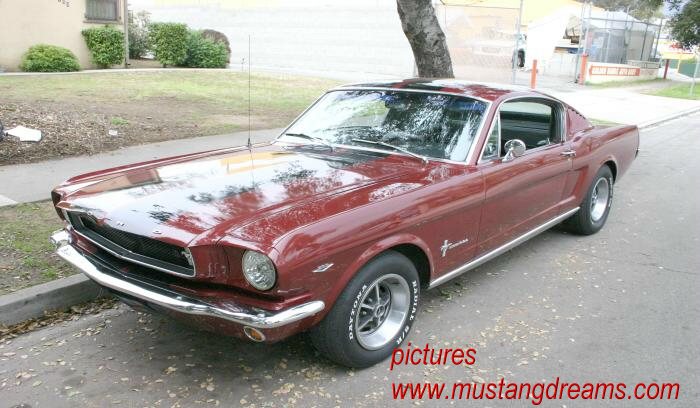 Ford Mustang picture fastback
