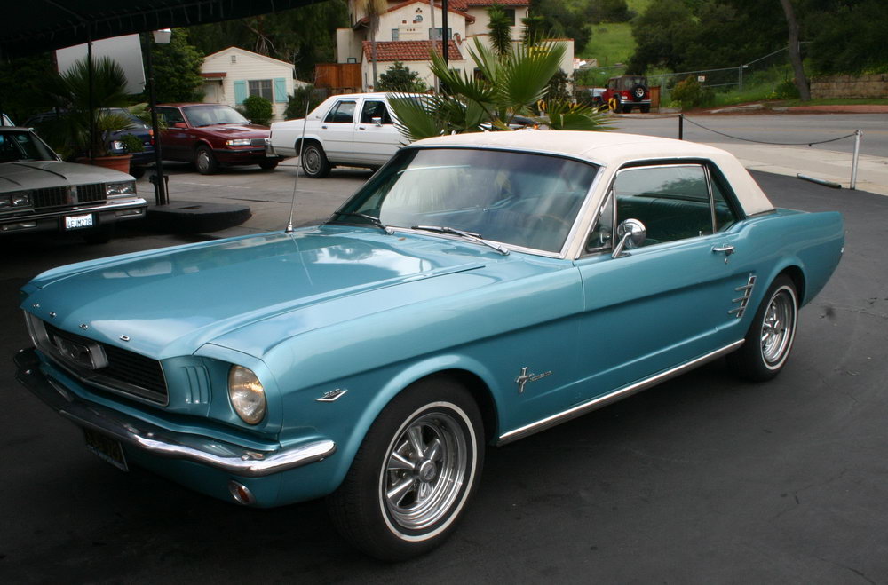 Silver 1966 ford mustang gt fastback #8