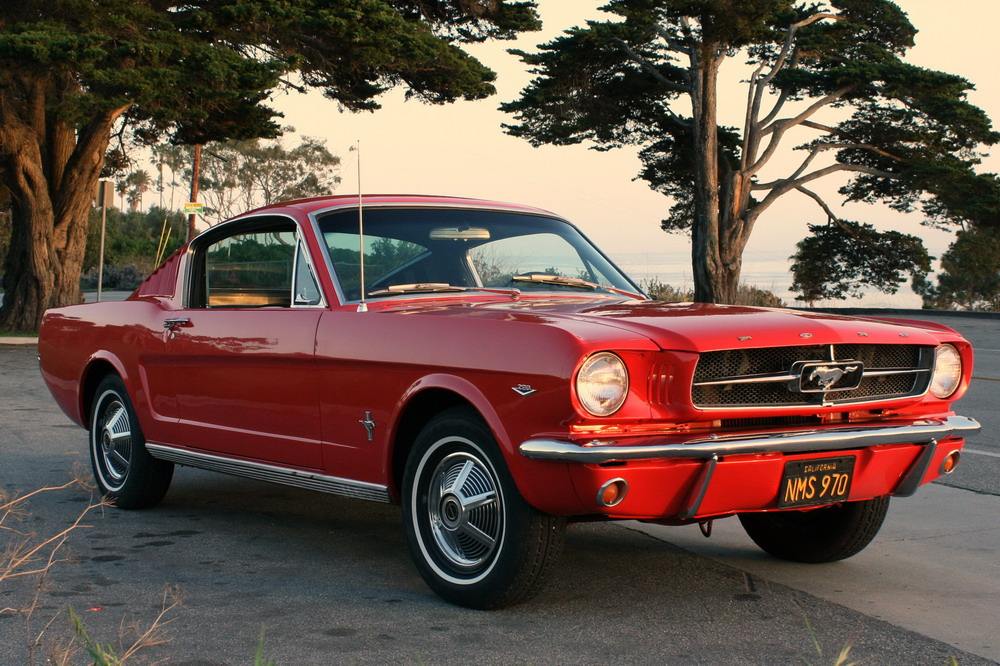 1967 Mustang Rangoon Red